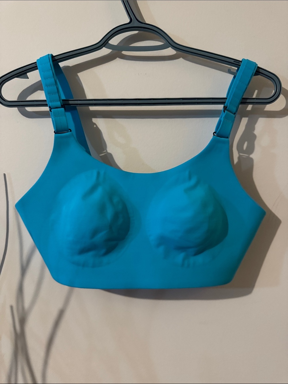 Lululemon Seamless Teal Sports Bra - Women's Comfort Support